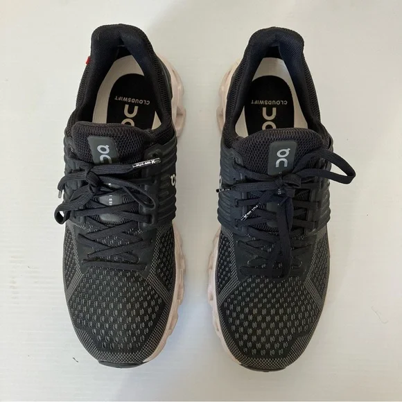 On Running Women’s Cloudswift Black Rock Athletic Sneakers size 9 - Picture 7 of 10